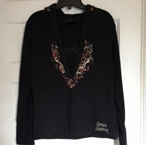 Harley Davidson women's pullover sweatshirt M